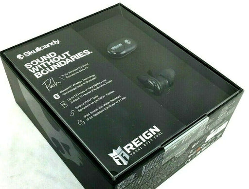 Skullcandy Black Push True Wireless Earbuds Reign Total Body Fuel S2BBW-M871