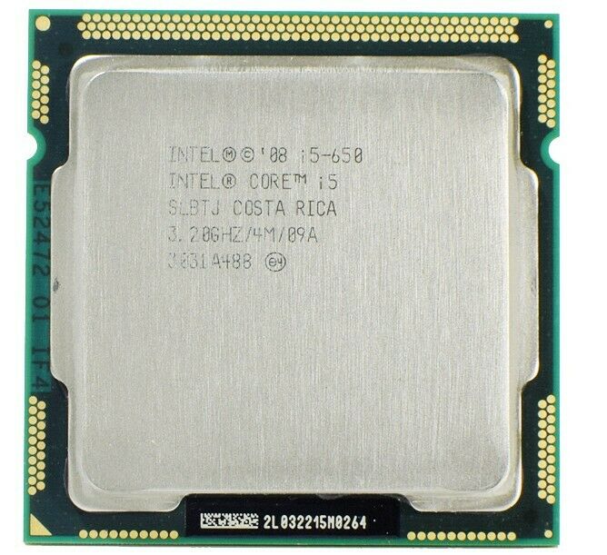 LOT OF 2 Intel Core i5-650