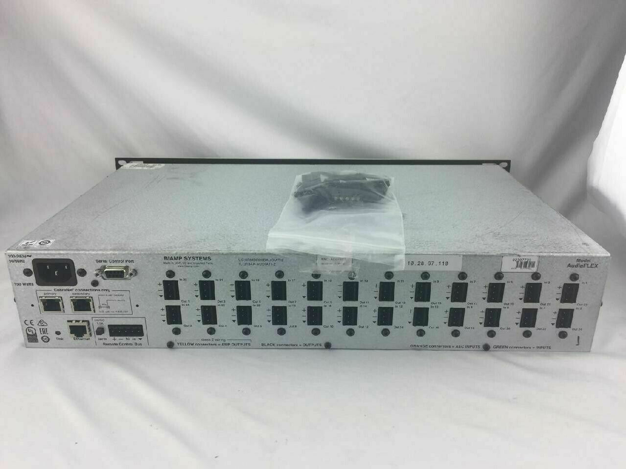 Biamp Audia Flex Model TI-2 Digital Audio Processor Works with Crestro ...