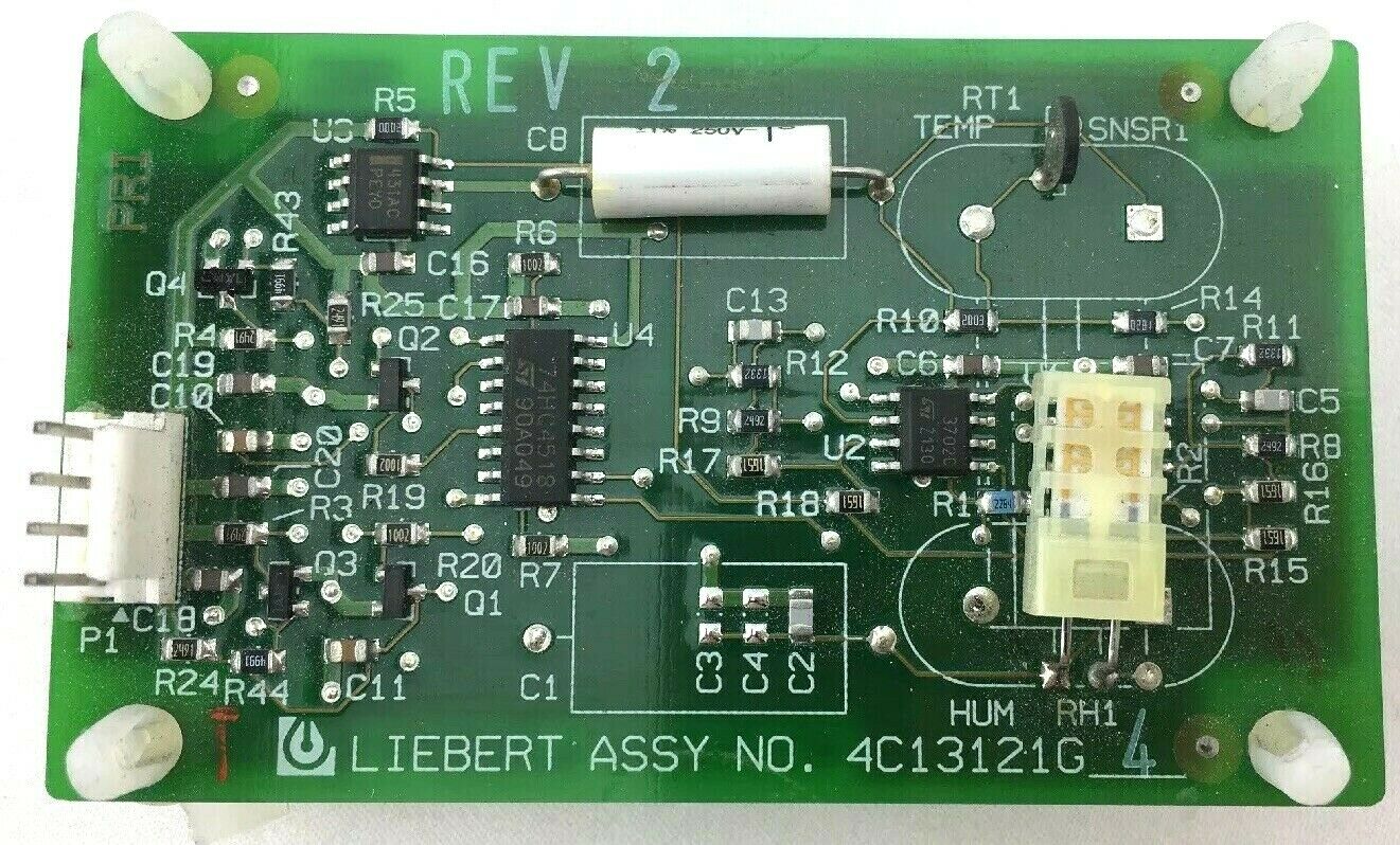 Liebert 4C13121G4 Temperature/Humidity Sensor Control Board Rev 2
