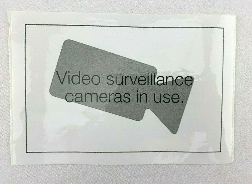 25 Intense CCTV Video Security Stickers - Crime Deterrent Warning-Cousin Eddie