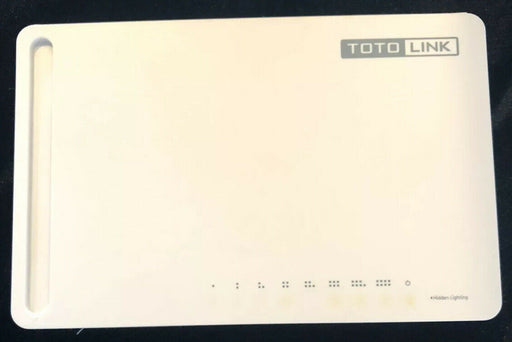 TOTOLINK S808G 8-Port Gigabit Unmanaged Network Switch light up port indicators