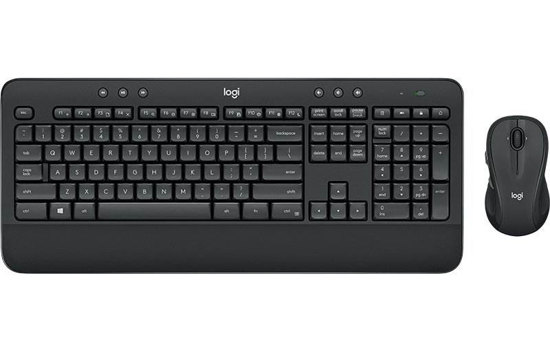 Logitech MK545 ADVANCED Wireless Keyboard and Mouse Combo Volume Control Keys