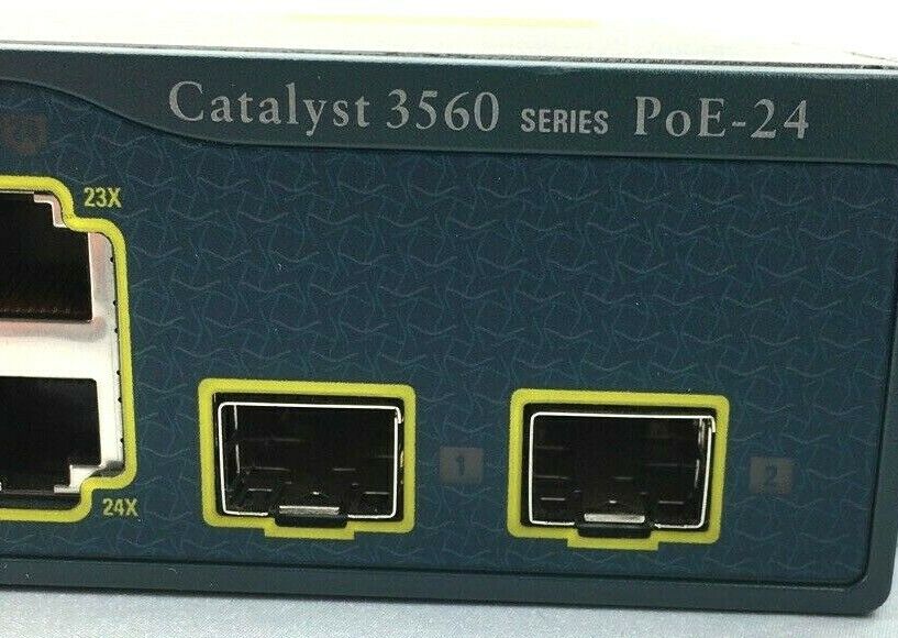 Cisco WS-C3560-24PS-S V06 Catalyst 24-Port Managed Network Switch 1 Gbps