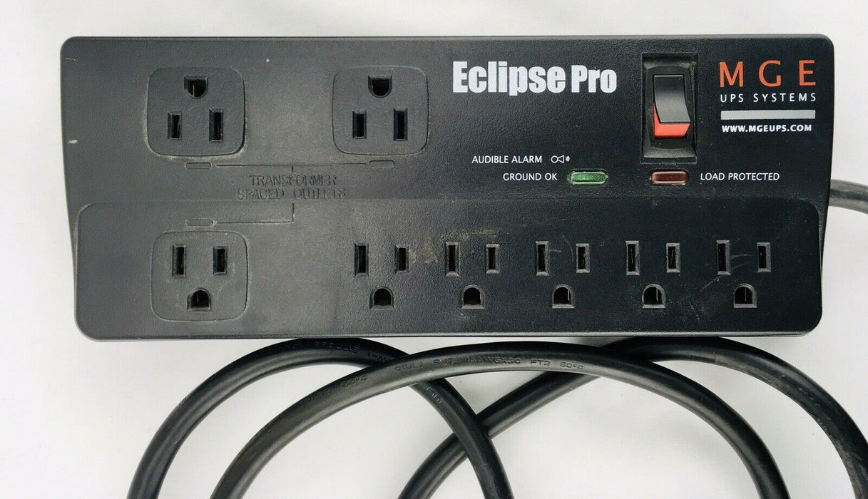 ECLIPSE PRO MGE UPS Systems 8 OUTLET Surge Suppressor & Line Noise Fil