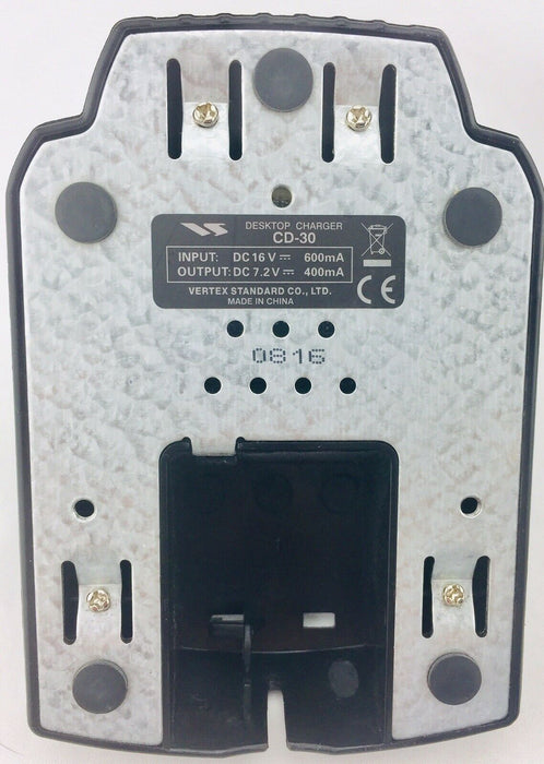 Vertex Standard CD-30 Desktop Charger With PA-38B AC Adapter
