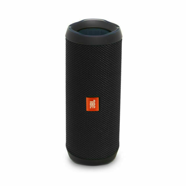 JBL Flip 4 Black Waterproof Portable Bluetooth Speaker Factory Sealed NIB