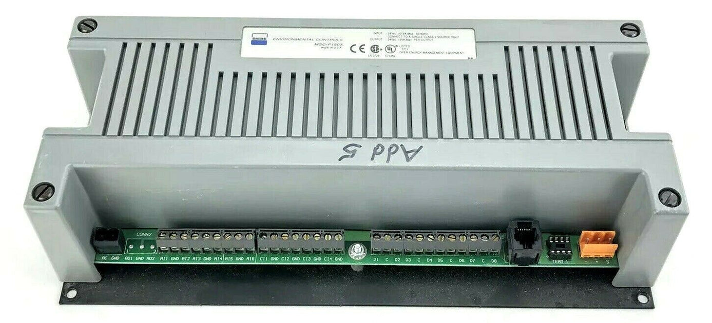 SIEBE MSCP1503 environmental control 24V input/output open energy man