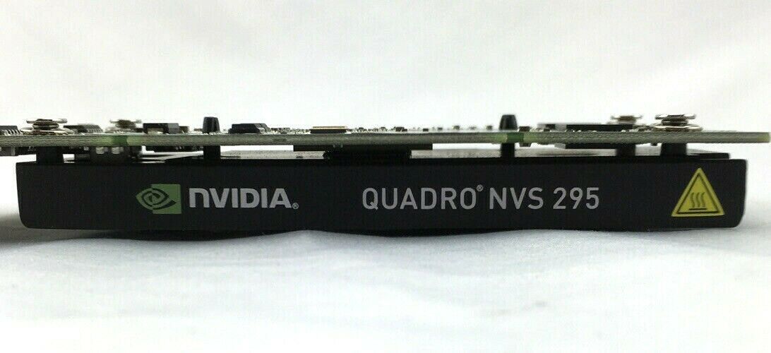 Nvidia Quadro NVS 295 256MB DDR3 540MHz PCI-E x16 Low Profile GPU Video Card