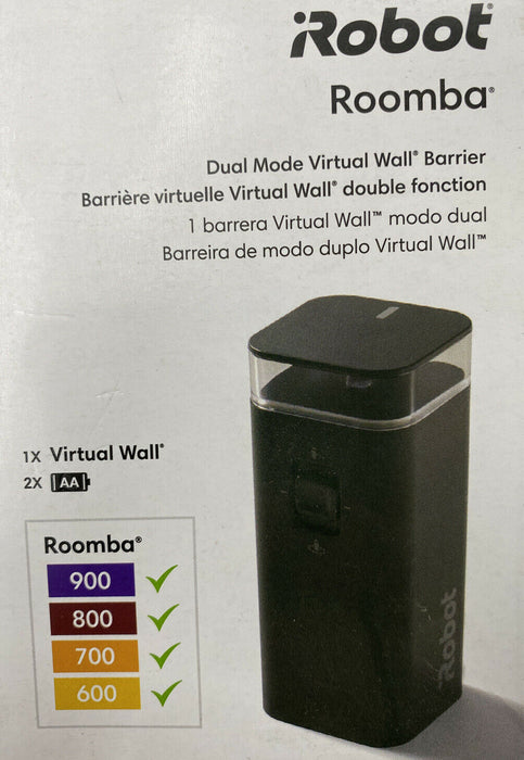 iRobot Roomba Dual Mode Virtual Wall Barrier Compatible w/ 900, 800, 700, 600