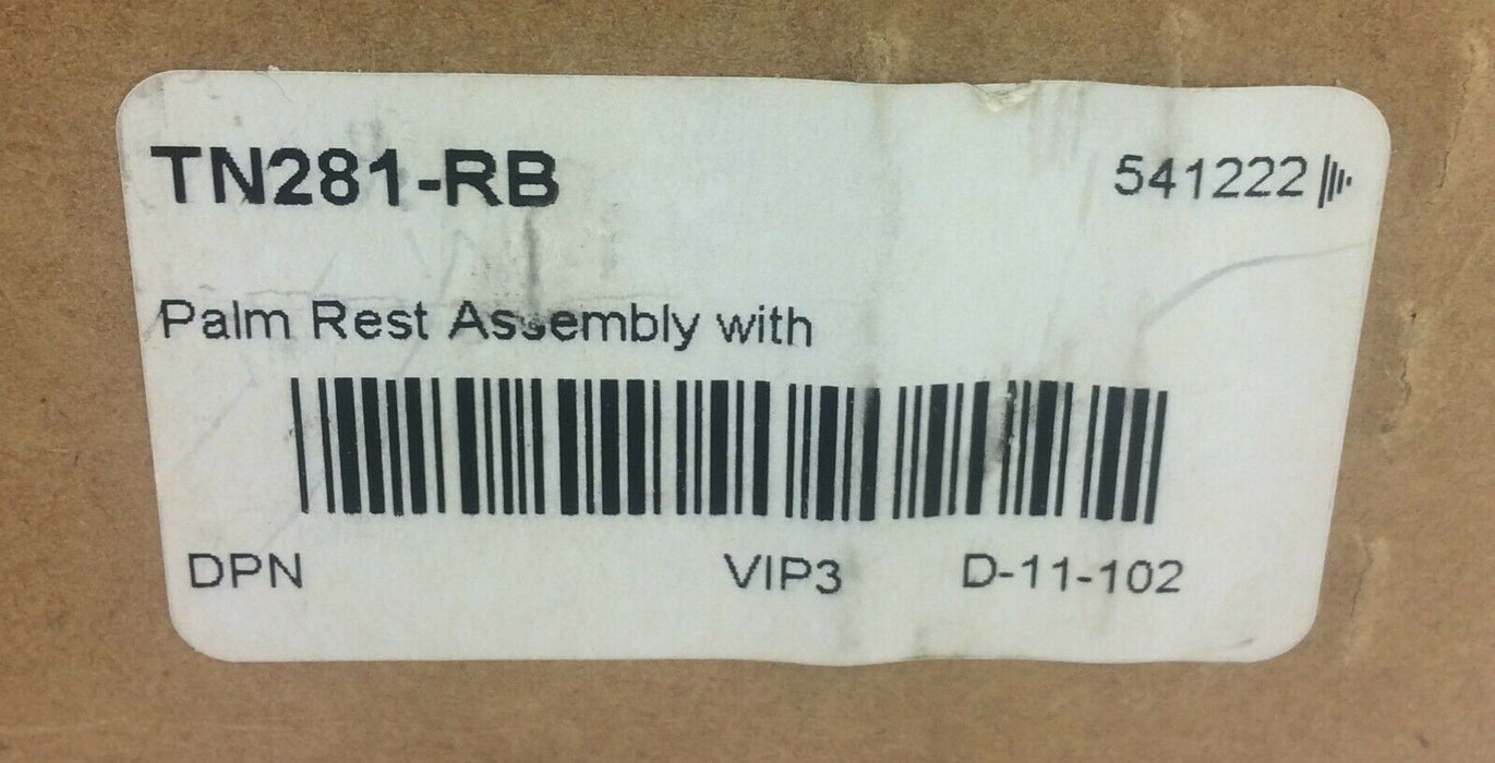 Dell TN281-RB Palm Rest Assembly