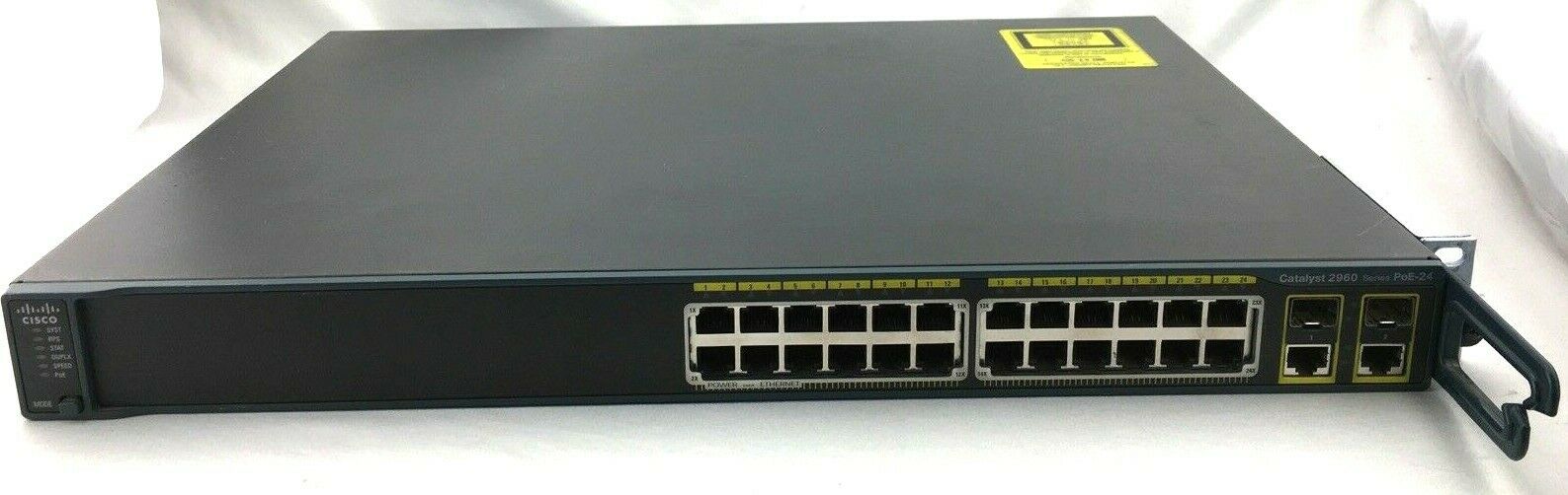 Cisco WS-C2960-24PC-L V02 Catalyst 24-Port Mangaged Network Switch 1Gbps