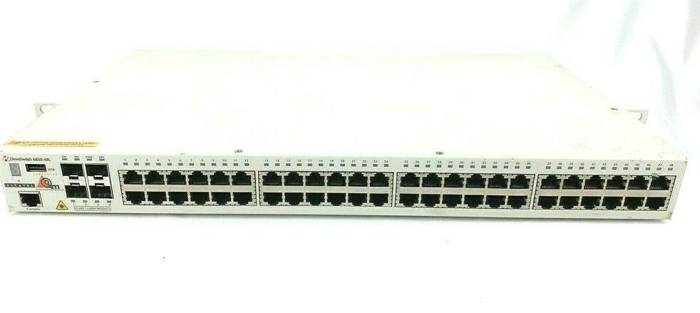 Alcatel-Lucent OmniSwitch OS6850-48L 48-Port L3 Managed, Stackable Switch