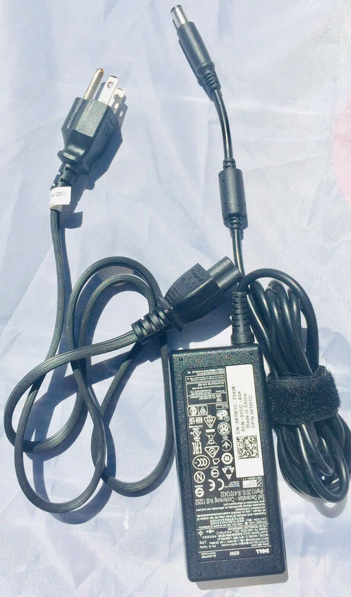 Laptop Charger (Dell) 65W 19.5V LA65NS2-01 PA-1650-02D2 K9TGR 6TM1C 9RN2C 1XRN1