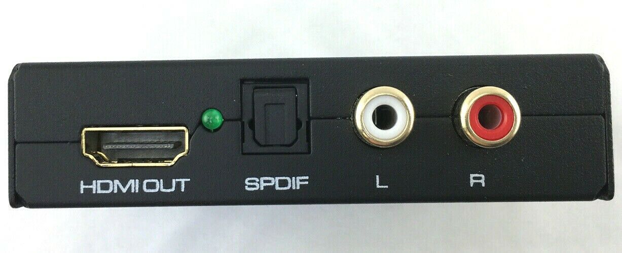 J-Tech Digital JTDAT5CH HDMI Audio Extractor 1080p SPDIF & RCA L/R 5.1 or Analog