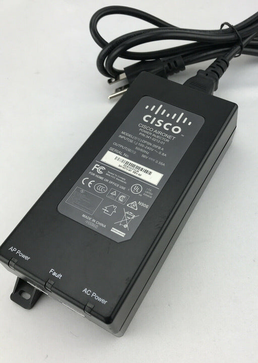 Cisco DPSN-35FBA DC56V 0.55A POE Midspan Ethernet Power Injector 341-0212-01