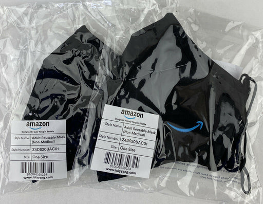 Brand New Amazon Face Mask 2 Pack Washable Reusable Branded Authentic Luly Yang