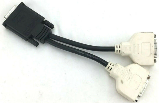 Dell 0H9361 DMS-59 to Dual DVI Y-Splitter Cable Video Card Dual Monitor Adapter