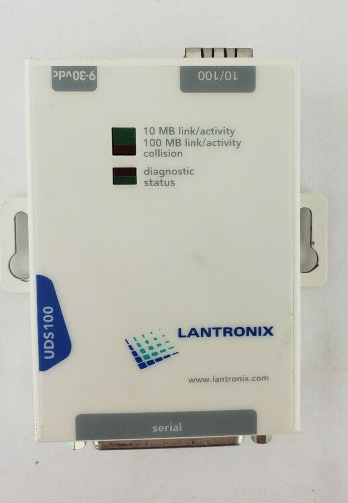 LANTRONIX UDS100 SERIAL DEVICE SERVER with out AC Adapter