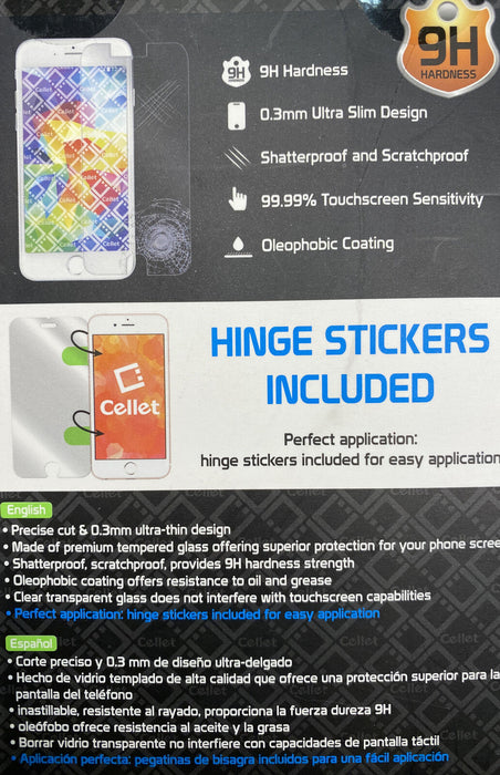 Cellet Ultra-Thin High Definition 9H Slim Screen Protector for iPhone 7/8 SGIPH7