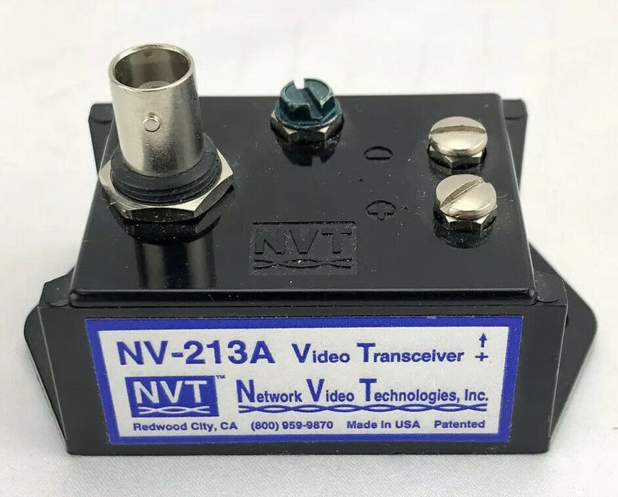 NVT NV-213A Single Channel Passive Video Transceiver Balun CCTV on Twisted Pair