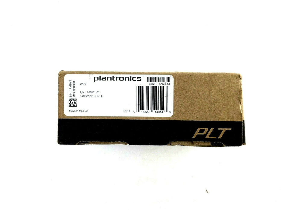NEW Plantronics DA70 201851-02 USB Audio Adapter for H & HW Series Wired Headset