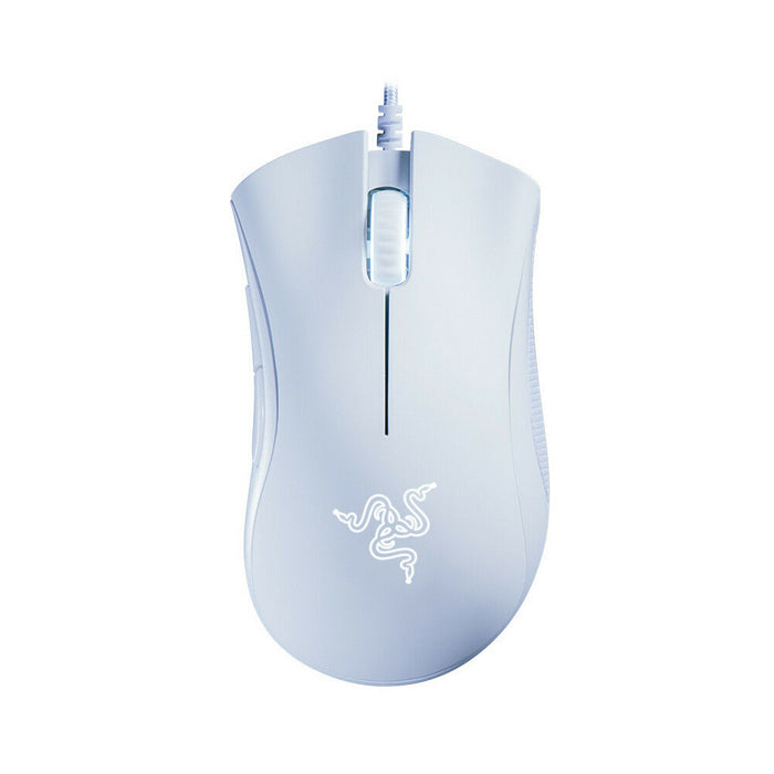 Razer Deathadder Essential White Edition Wired Gaming Mouse 5-Button Ergonomic