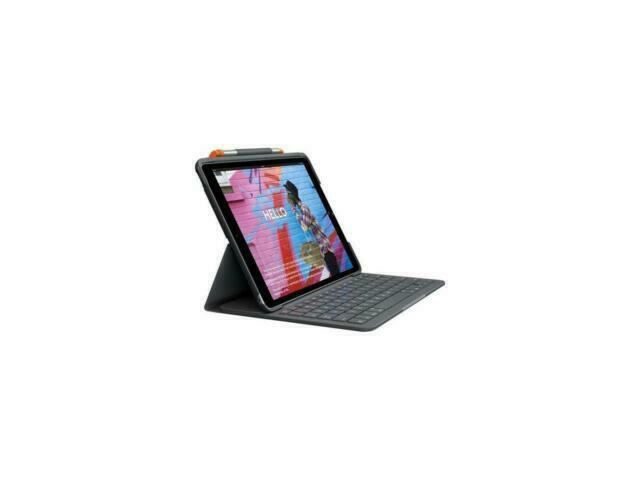 Logitech Graphite Keyboard Folio Case for Apple iPad 7th Gen 2019 920009473