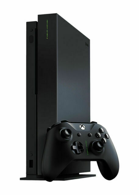 Microsoft Xbox One X Black Project Scorpio Edition 1TB 4K w/ Wireless ...